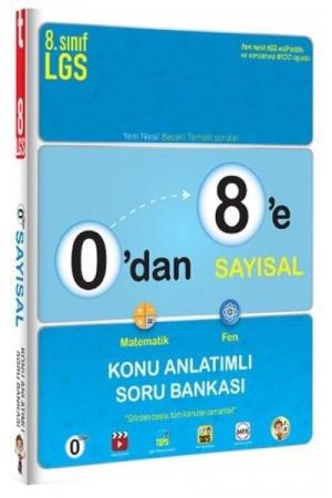 0'dan 8'e Sayısal Konu Anlatımlı Soru Bankası