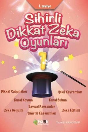 1. Seviye Sihirli Dikkat Zeka Oyunları 1 (İlkokul)
