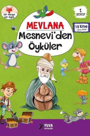 1. Sınıf Mevlana Mesneviden Öyküler (10 Kitaplık Set)