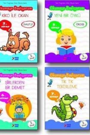1. Sınıf Okumaya Başlıyorum Serisi (ELAKİN 8 Kitaplık Set)
