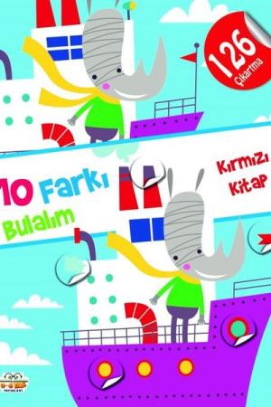 10 Farkı Bulalım Kırmızı Kitap