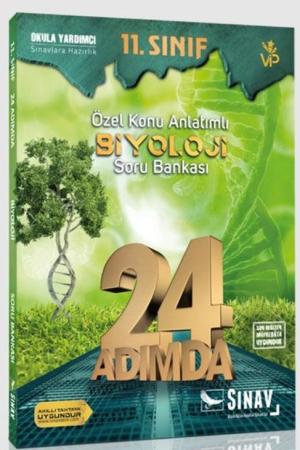 11. Sınıf Biyoloji 24 Adımda Özel Konu Anlatımlı Soru Bankası