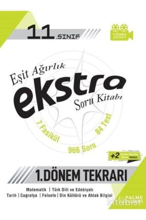 11. Sınıf Eşit Ağırlık Ekstra Soru Kitabı 1. Dönem Tekrarı