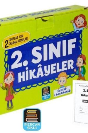 2. Sınıf Hikayeler Okuma Seti, Renkli Resimli 10 Kitap, Soru Kitapçığı İlaveli