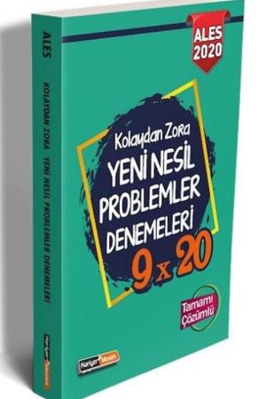 2021 ALES Kolaydan Zora 9x20 Yeni Nesil Çözümlü Problemler Denemeleri