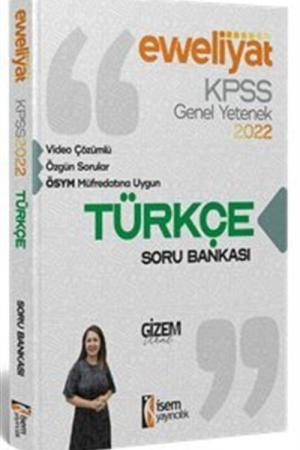 2022 KPSS Evveliyat Lisans Genel Yetenek Türkçe Video Çözümlü Soru Bankası