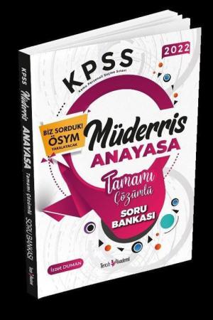 2022 KPSS Müderris Anayasa Tamamı Çözümlü Soru Bankası