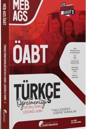 2023 ÖABT Türkçe 1. Kitap Halk Edebiyatı Konu Anlatımlı Soru Bankası