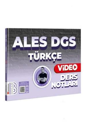 2024 ALES DGS Türkçe Video Ders Notları