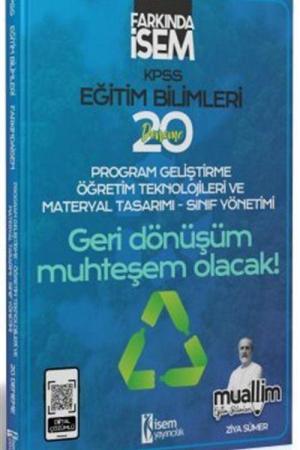 2024 Farkında İsem KPSS Muallim Eğitim Bilimleri Program Geliştirme Öğretim Teknolojileri Ve Materyal Tasarımı-Sınıf Yönetimi 20 Deneme