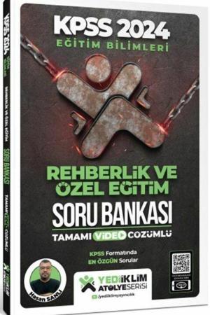 2024 KPSS Eğitim Bilimleri Atölye Serisi Rehberlik ve Özel Eğitim Tamamı Video Çözümlü Soru Bankası