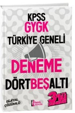 2024 KPSS GYGK Türkiye Geneli Deneme 4-5-6