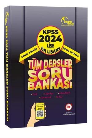 2024 KPSS Lise Önlisans Tüm Dersler Tek Kitap Soru Bankası