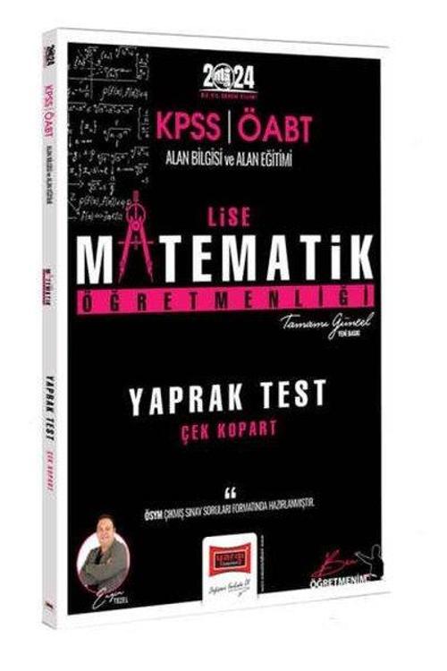 2024 KPSS ÖABT Lise Matematik Öğretmenliği Yaprak Test