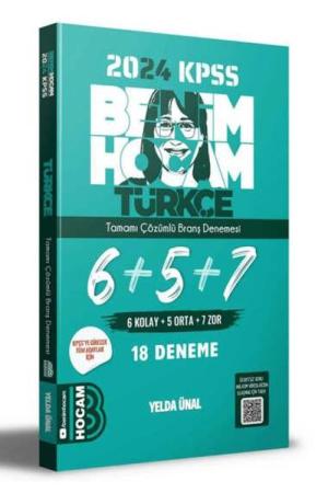 2024 KPSS Türkçe Tamamı Çözümlü 6+5+7 Deneme