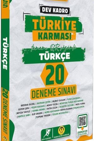 2024 KPSS Türkiye Karması Türkçe 20 Deneme