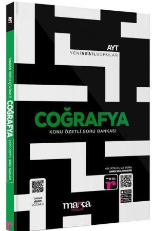 2025 AYT Coğrafya Konu Özetli Yeni Nesil Soru Bankası Tamamı Video Çözümlü (Ciltli)