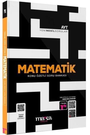2025 AYT Matematik Konu Özetli Yeni Nesil Soru Bankası Tamamı Video Çözümlü (Ciltli)