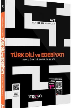2025 AYT Türk Dili ve Edebiyatı Konu Özetli Yeni Nesil Soru Bankası Tamamı Video Çözümlü