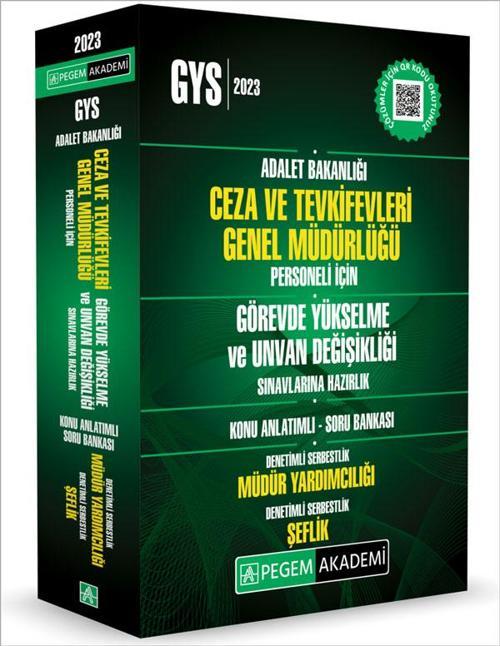 2025 CTE Adalet Bakanlığı Ceza ve Tevkifevleri Genel Müdürlüğü Görevde Yükselme ve Ünvan Değişikliği Sınavı Konu Anlatımlı Soru Bankası Denetimli Serbestlik Müdür Yardımcılığı ve Şeflik (2 Cilt)