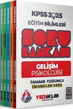 2025 KPSS Eğitim Bilimleri Tamamı Çözümlü Modüler Set Soru Bankası (6 Kitap)