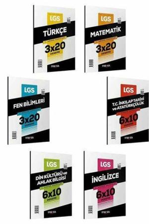 2025 LGS 1.Dönem Konuları Tüm Dersler Deneme Sınavı Seti 6 Fasikül 27 Deneme
