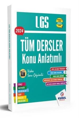 2025 LGS Tüm Dersler Tek Kitap Konu Anlatımlı