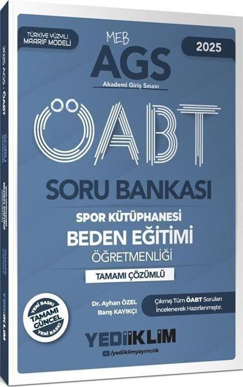2025 MEB AGS ÖABT Beden Eğitimi Öğretmenliği Tamamı Çözümlü Soru Bankası