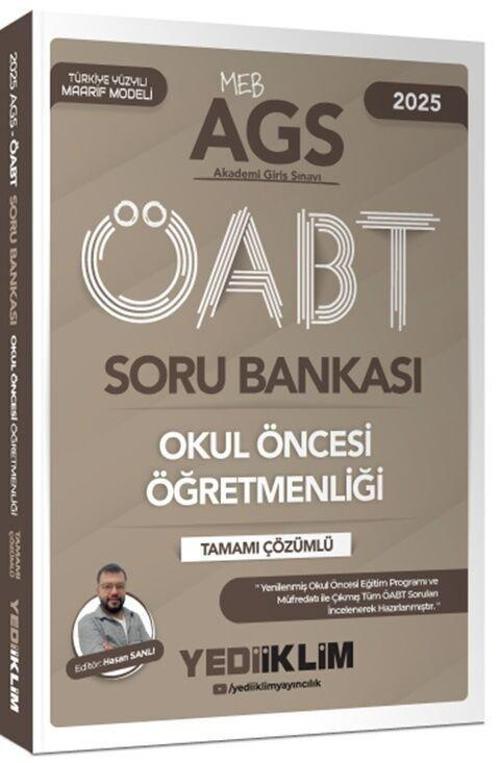 2025 MEB AGS ÖABT Okul Öncesi Öğretmenliği Tamamı Çözümlü Soru Bankası