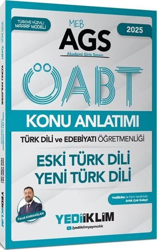 2025 MEB AGS ÖABT Türk Dili ve Edebiyatı Öğretmenliği Eski Türk Dili - Yeni Türk Dili Konu Anlatımı