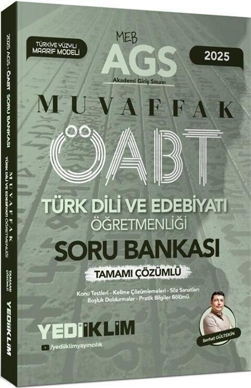 2025 MEB AGS ÖABT Türk Dili ve Edebiyatı Öğretmenliği Muvaffak Tamamı Çözümlü Soru Bankası