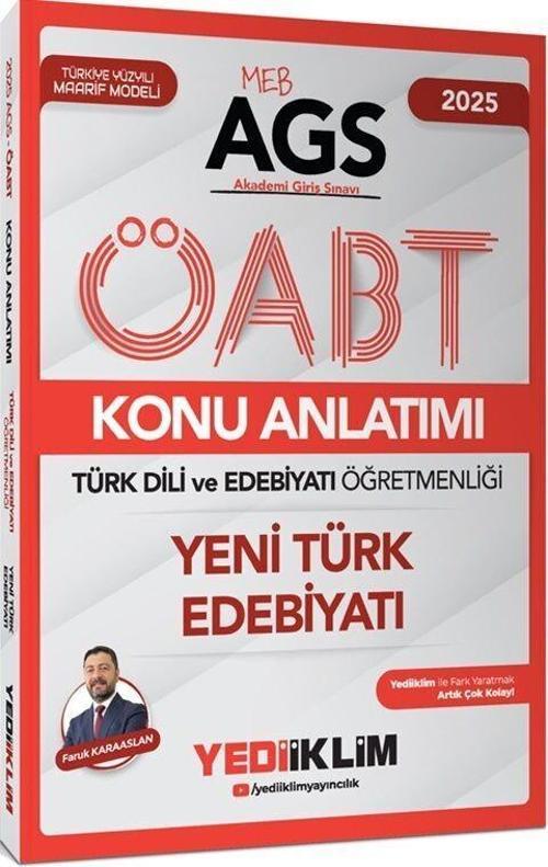 2025 MEB AGS ÖABT Türk Dili ve Edebiyatı Öğretmenliği Yeni Türk Edebiyatı Konu Anlatımı