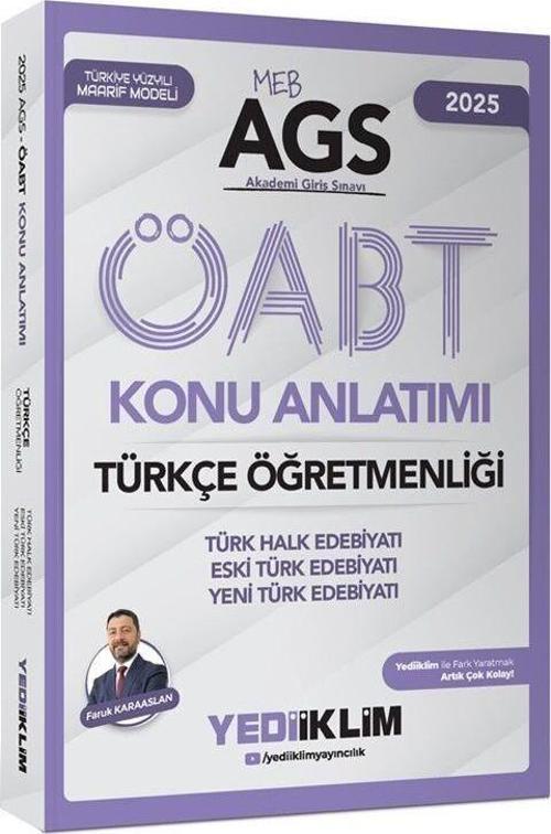 2025 MEB-AGS ÖABT Türkçe Öğretmenliği Türk Halk Edebiyatı Eski Türk Edebiyatı Yeni Türk Edebiyatı Konu Anlatımı