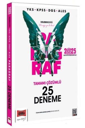 2025 YKS KPSS ALES DGS Kelebek Serisi Tamamı Çözümlü Paragraf 25 Deneme