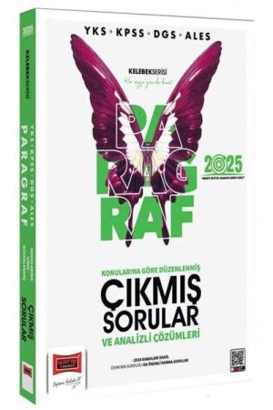 2025 YKS KPSS DGS ALES Kelebek Serisi Tamamı Çözümlü Paragraf Konularına Göre Düzenlenmiş Çıkmış Sorular
