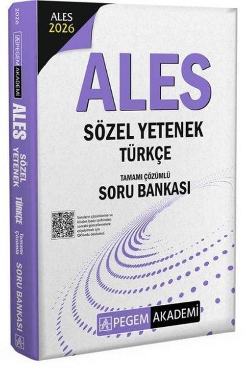 2026 ALES Sözel Yetenek Türkçe Tamamı Çözümlü Soru Bankası