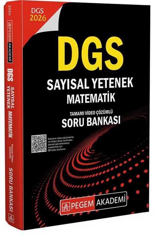 2026 DGS Sayısal Yetenek Matematik Tamamı Video Çözümlü Soru Bankası