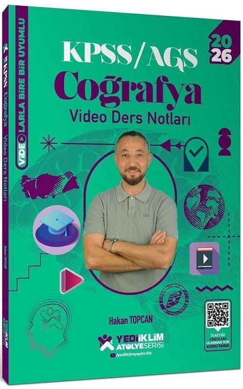 2026 KPSS AGS Atölye Serisi Genel Kültür Coğrafya Video Ders Notları