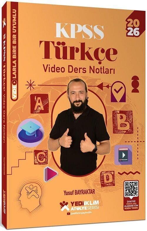 2026 KPSS Atölye Serisi Genel Yetenek Türkçe Video Ders Notları