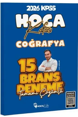 2026 KPSS Coğrafya 15 Deneme Çözümlü