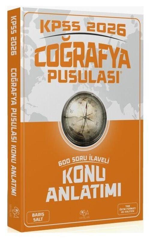 2026 KPSS Coğrafya Pusulası Konu Anlatımı