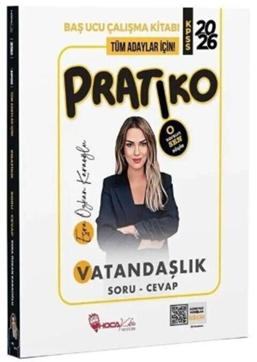2026 KPSS Vatandaşlık Pratiko Soru Cevap Çalışma Kitabı