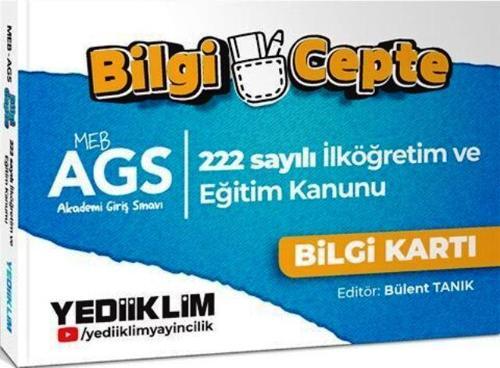 2026 MEB AGS Bilgi Cepte 222 Sayılı İlköğretim ve Eğitim Kanunu Bilgi Kartı (Soru-Cevap)