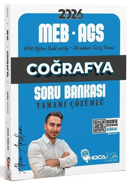2026 MEB-AGS Coğrafya Soru Bankası Çözümlü