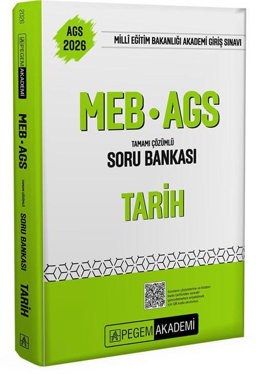 2026 MEB-AGS Soru Bankası Tamamı Çözümlü Tarih