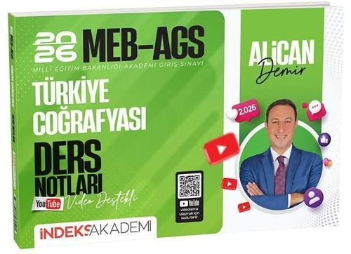 2026 MEB-AGS Türkiye Coğrafyası Video Ders Notları