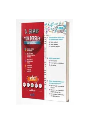 3. Sınıf Tüm Dersler Çek Kopart Yaprak Test