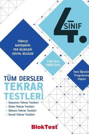 4. Sınıf Tüm Dersler Tekrar Testleri