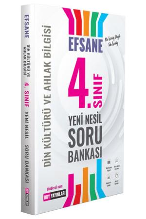 4.Sınıf Din Kültürü ve Ahlak Bilgisi Efsane Yeni Nesil Soru Bankası