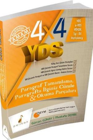 4x4 YDS Seti 2. Kitap Paragraf Tamamlama, Paragrafta İlgisiz Cümle ve Okuma Parçaları